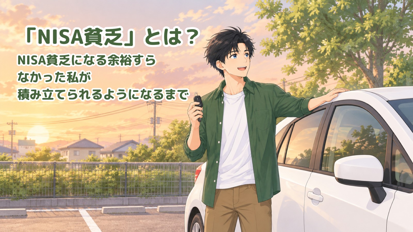 「NISA貧乏」とは？NISA貧乏になる余裕すらなかった私が、積み立てられるようになるまで｜アイキャッチ